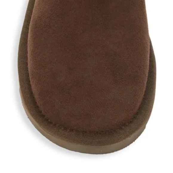 Cosy Xtra Sheepskin & Suede Short Snow Boots - Picture 5 of 6